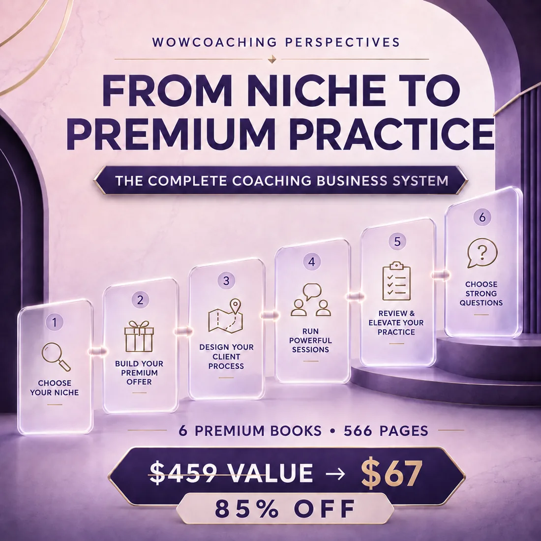 6-in-1 Coaching Bundle — complete coaching template system